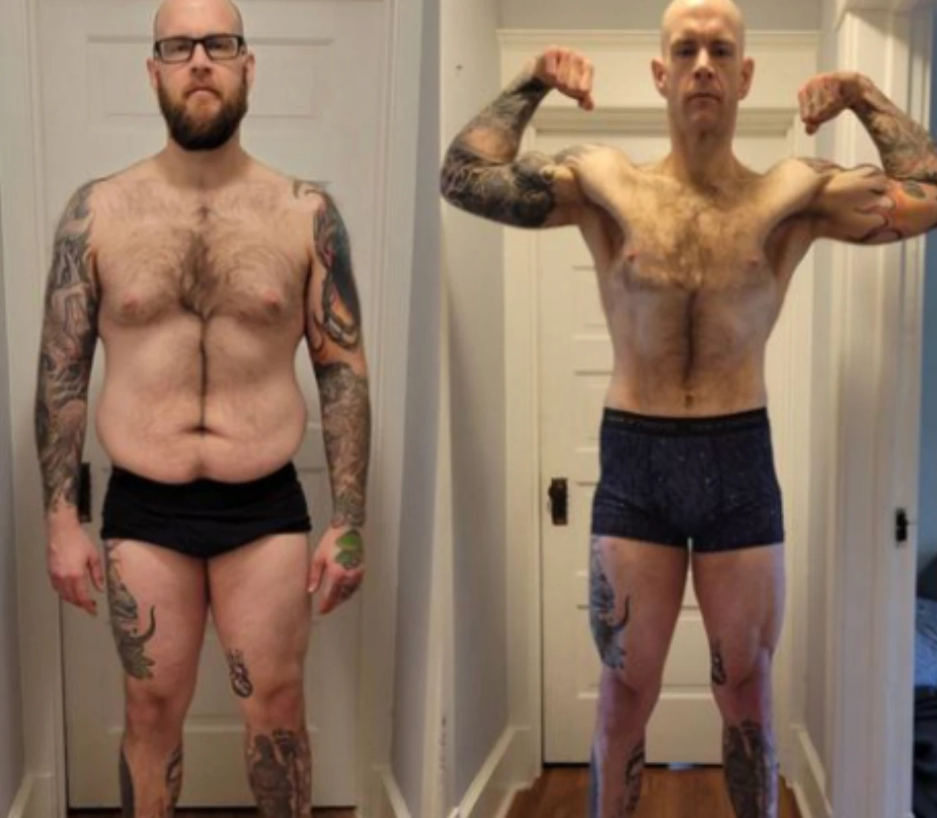 Client transformation, before and after